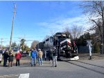 TFT Train in the Farmingdale Business District